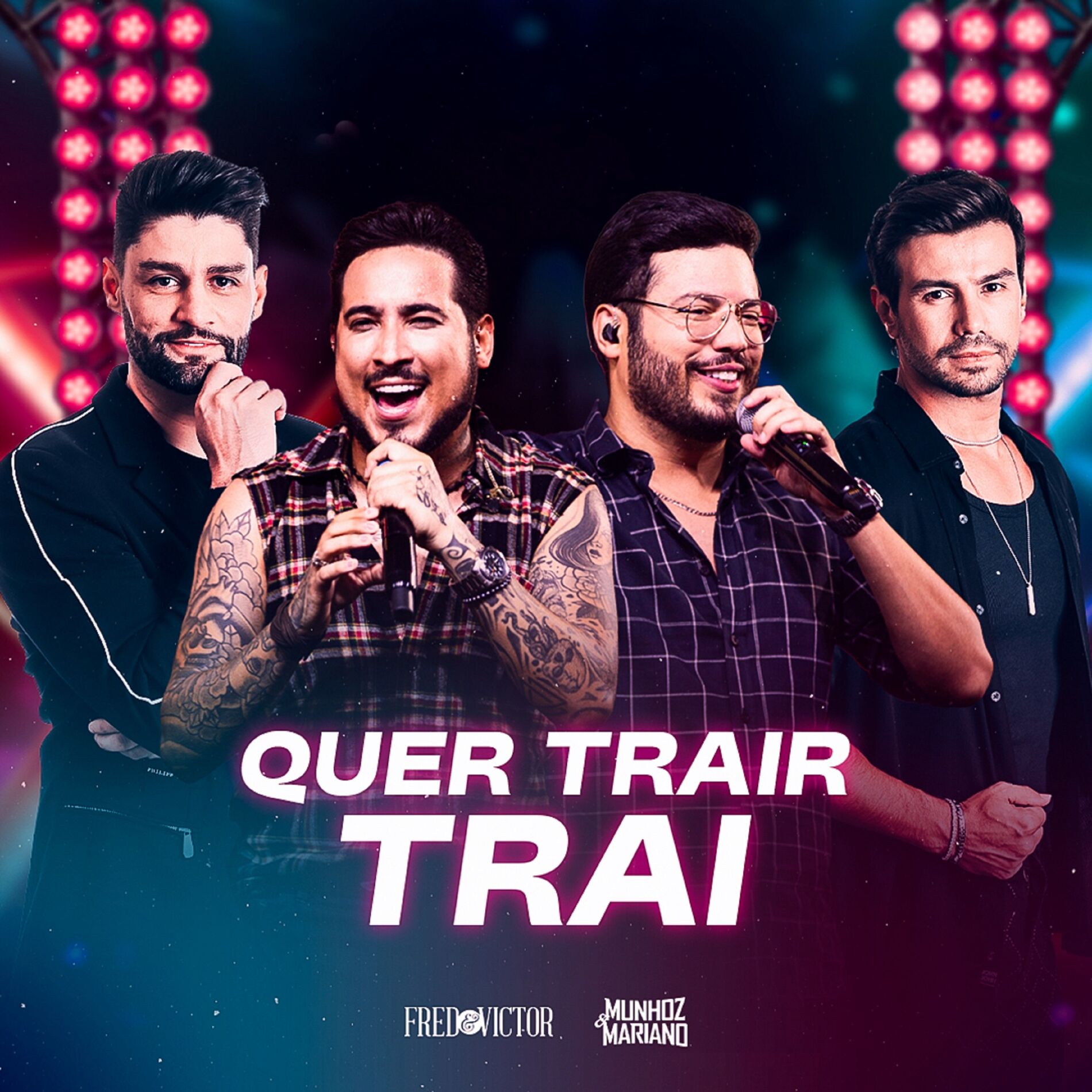 Album cover of Quer Trair Trai (Ao Vivo)