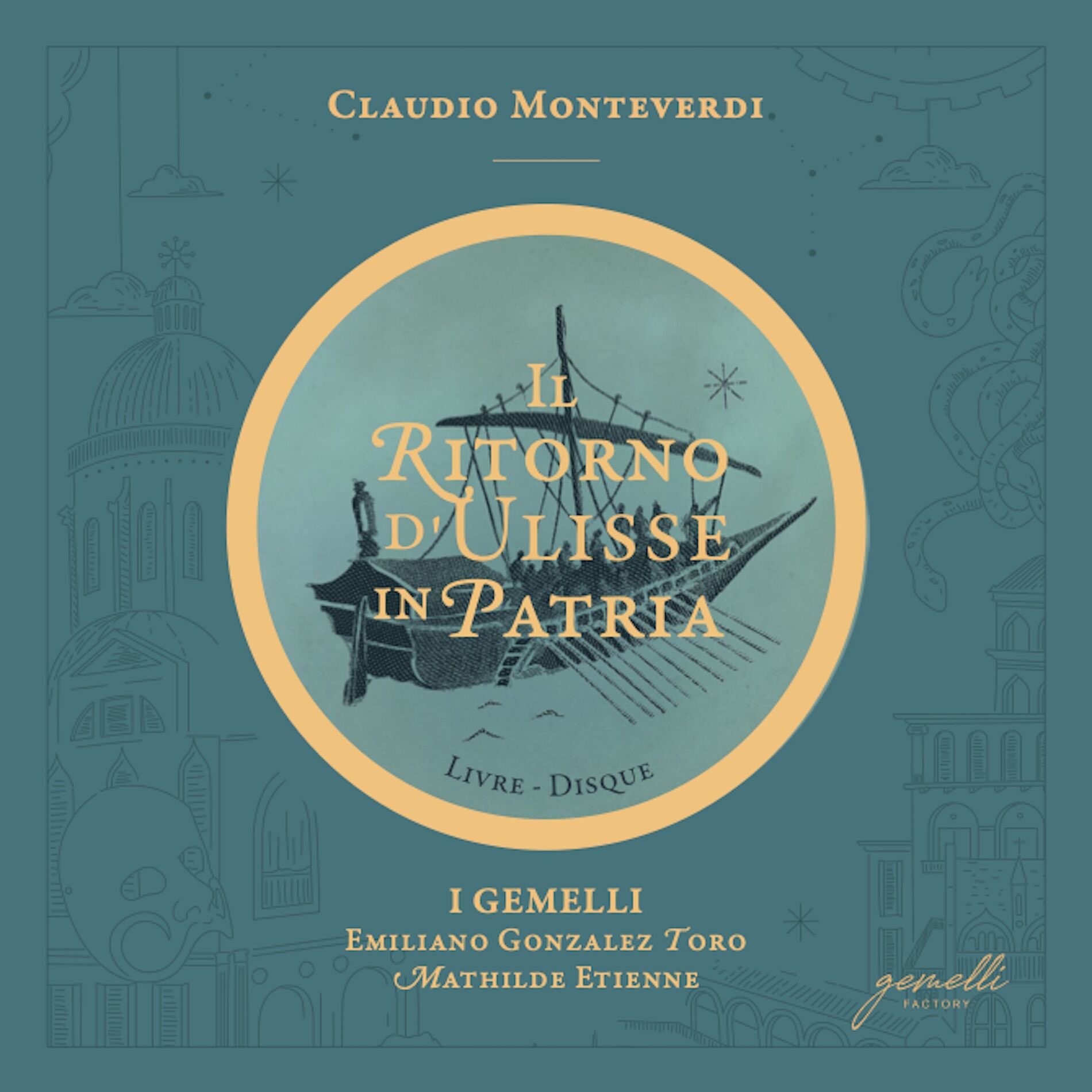 Album cover of Il ritorno d'Ulisse in patria, Act I, Scene 3: 