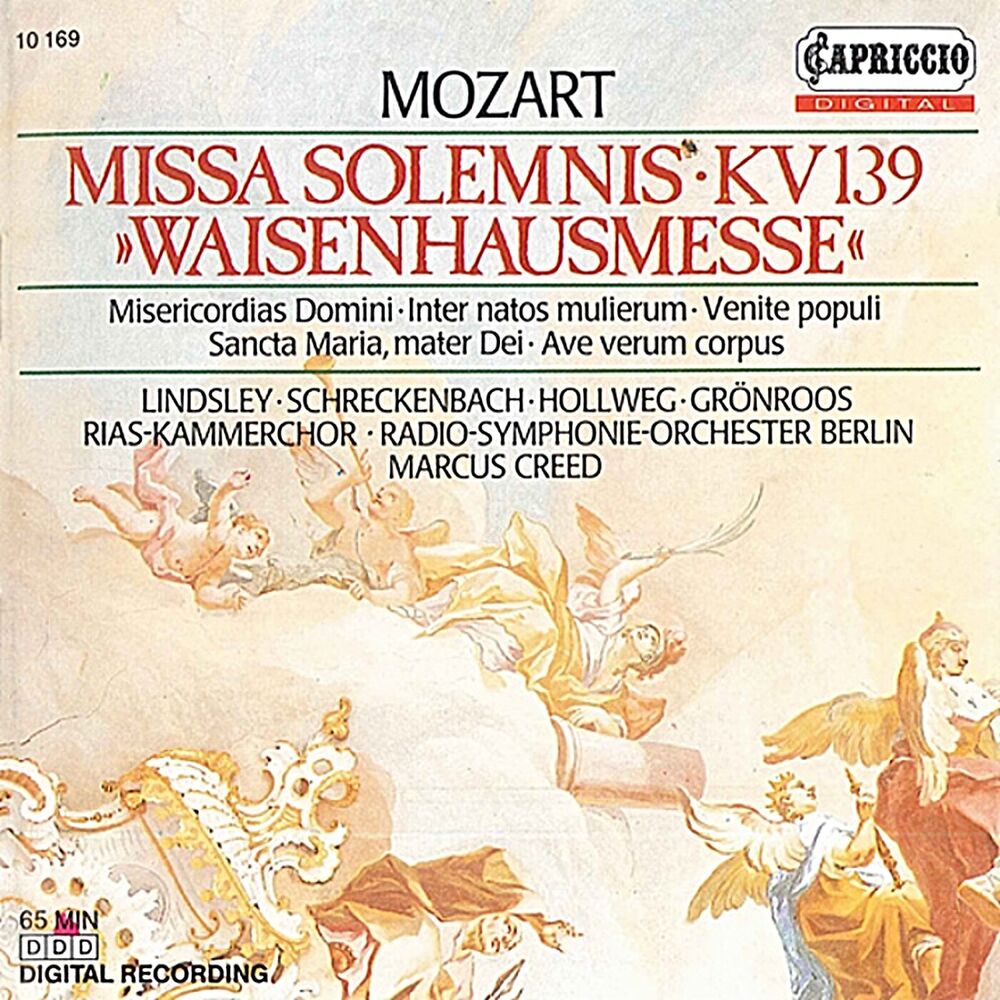 Picture of Mozart: Missa Solemnis, K. 139, "Waisenhausmesse"