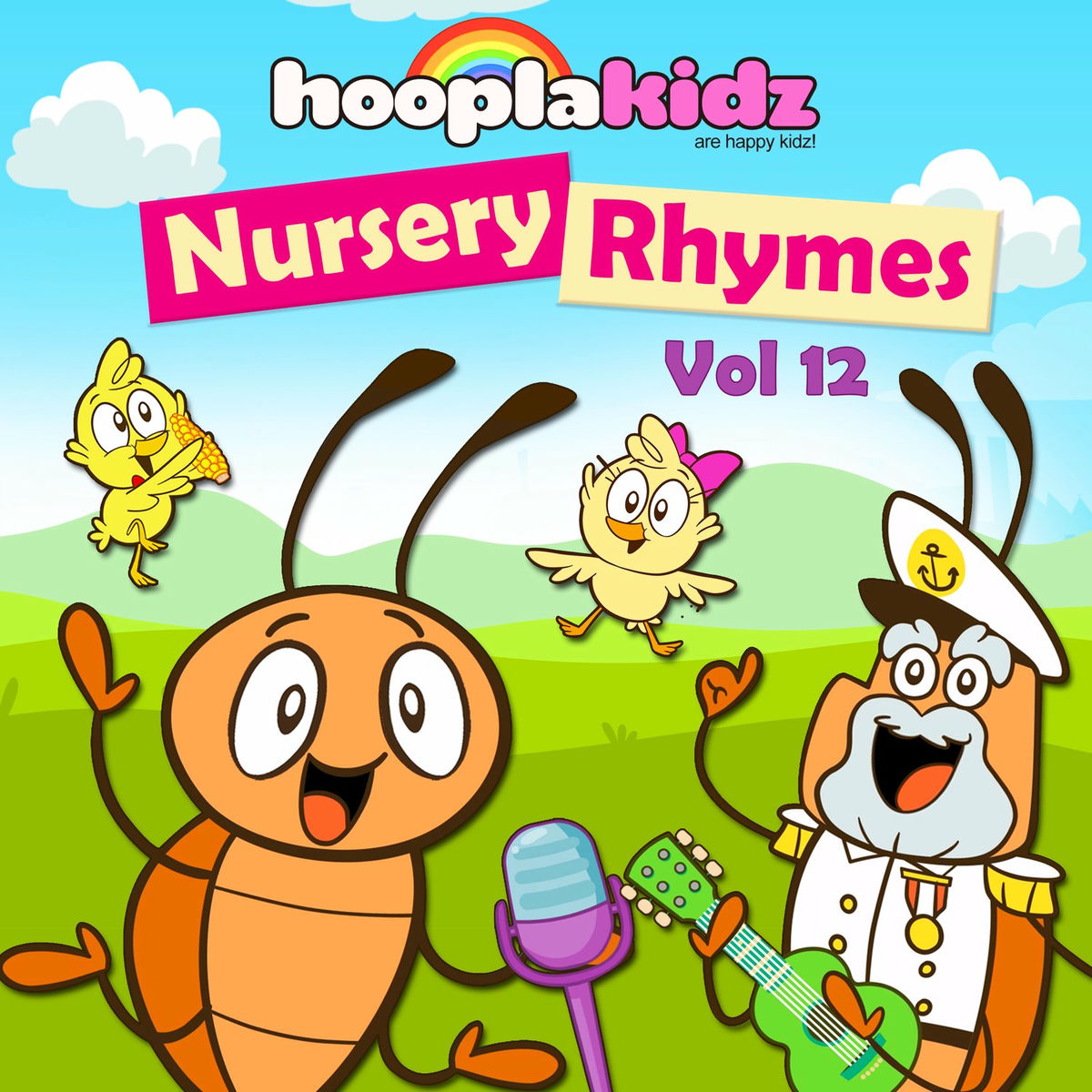 Album cover of Hooplakidz: Nursery Rhymes, Vol. 12