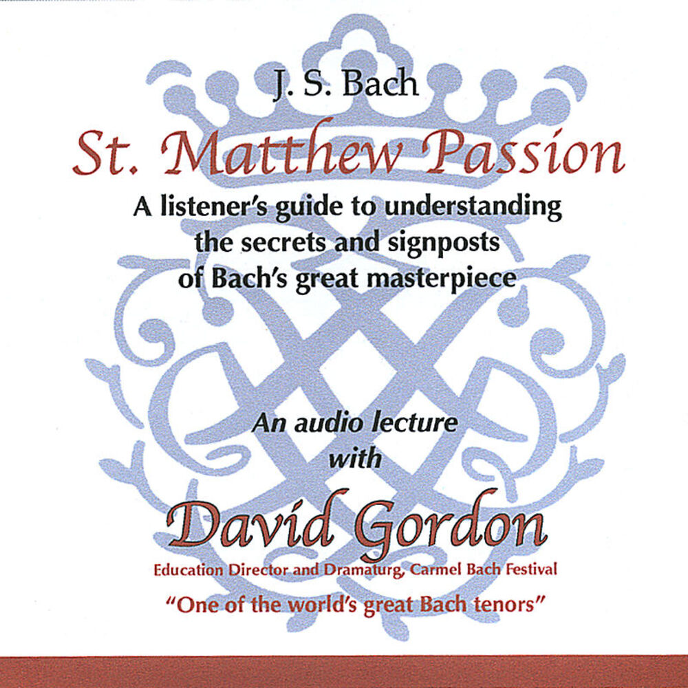 Picture of Bach's St. Matthew Passion - a listener's introduction