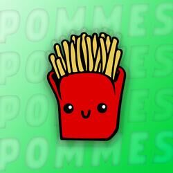 Cover of Pommes! Die Gewitter I'm Kopf Hymne