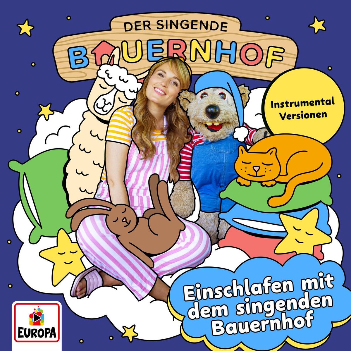 Album cover of Einschlafen auf dem singenden Bauernhof (Instrumental Version)