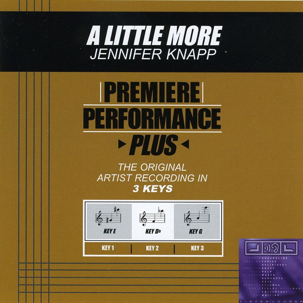 Picture of Premiere Performance Plus: A Little More