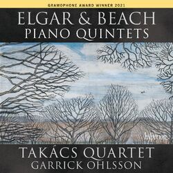 Cover of Elgar & Beach: Piano Quintets