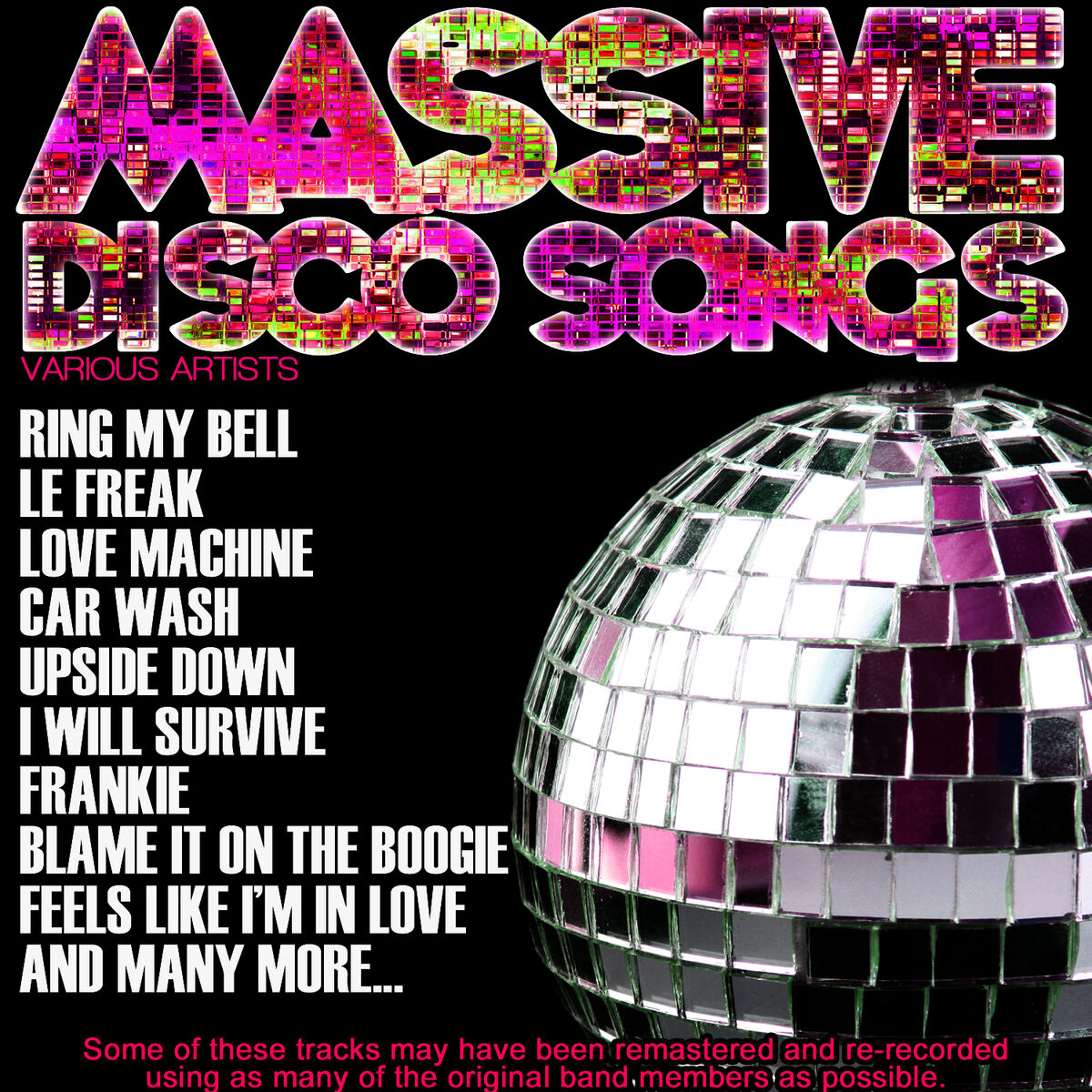 Album cover of Massive Disco Songs