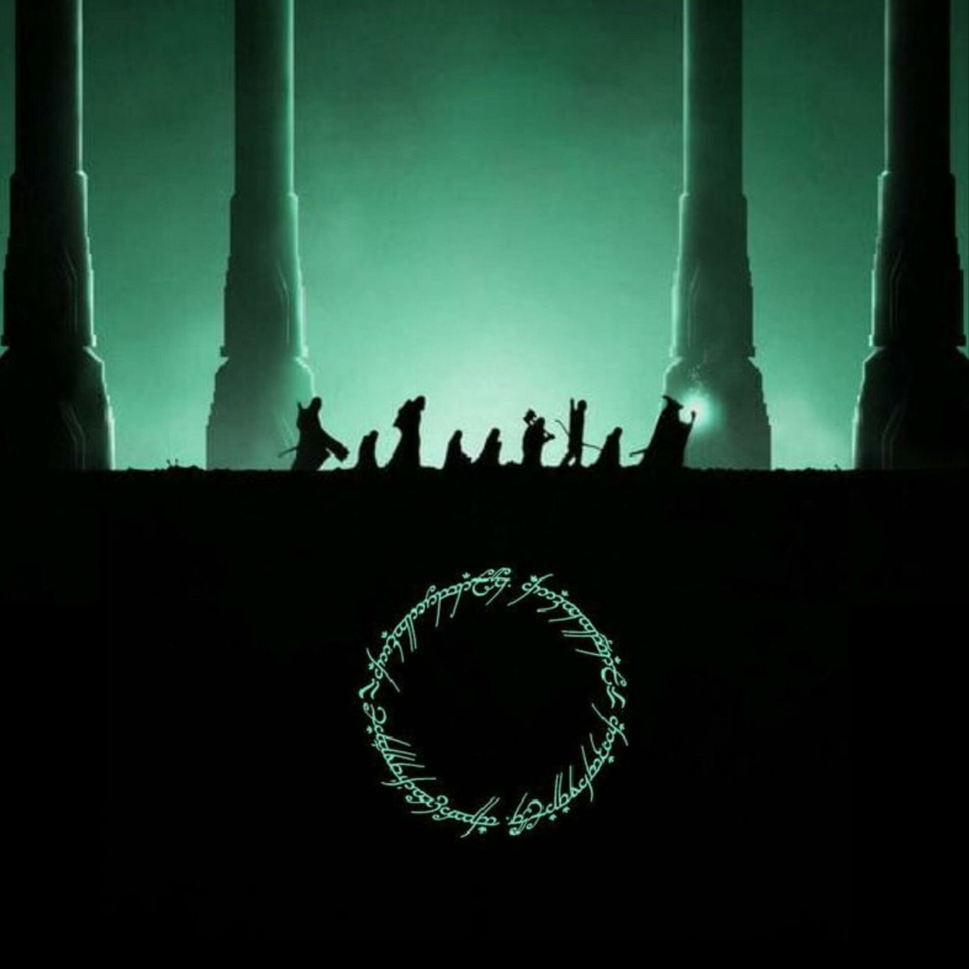 Album cover of Journey to Middle Earth Vol. 1: Theme Suites from the Lord of the Rings & Hobbit Films