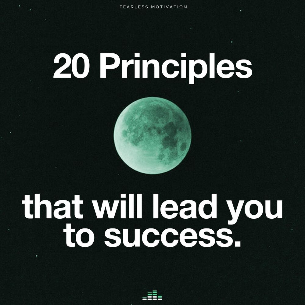 Picture of 20 Principles That Will Lead to Success