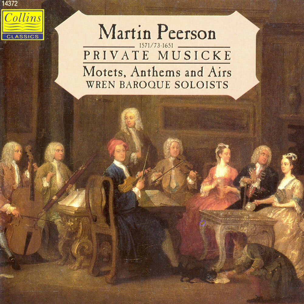 Picture of Peerson: "Private Musicke" Motets, Anthems and Airs
