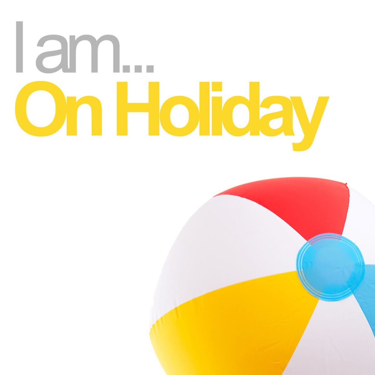 Album cover of I Am On Holiday