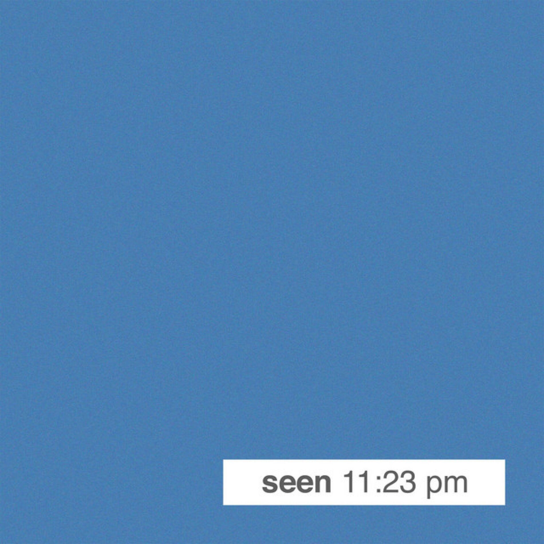 Album cover of seen 11:23 pm