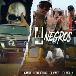 Cover of 4 Negros (feat. Dinero En El Beat)