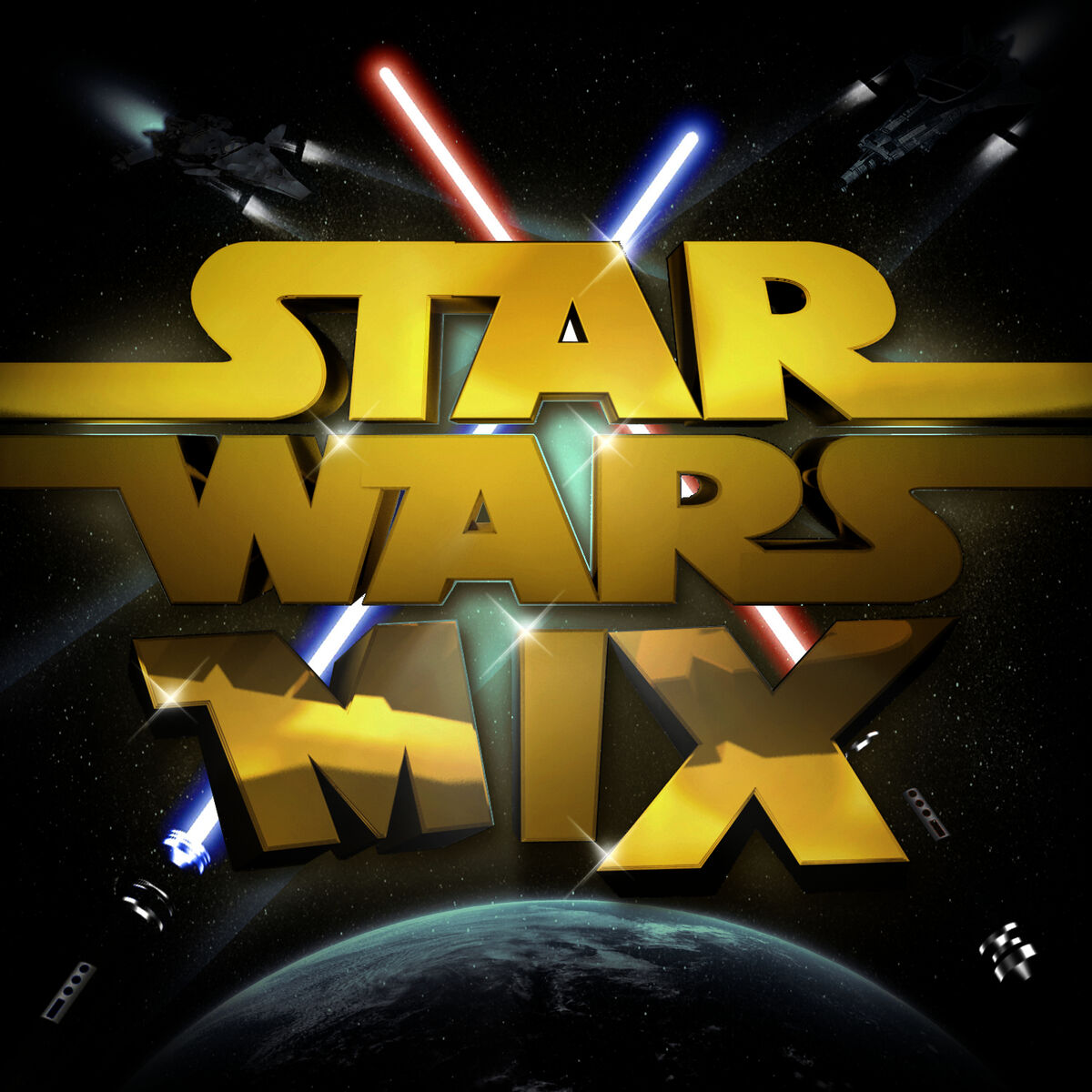 Album cover of Star Wars Mix (Music Inspired By the Film)