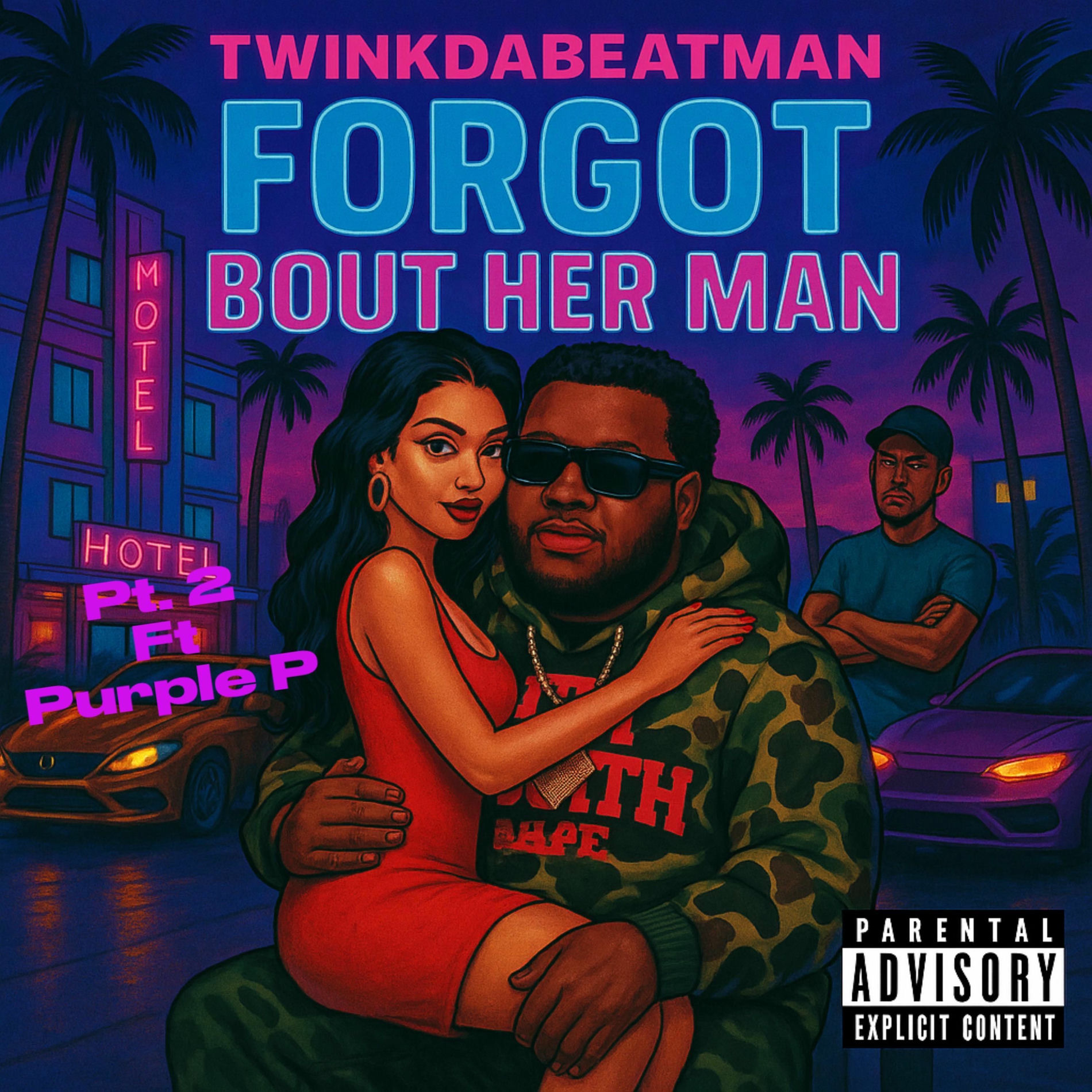 Album cover of Forgot bout her man Pt. 2 (feat. Twinkdabeatman & Purple P)