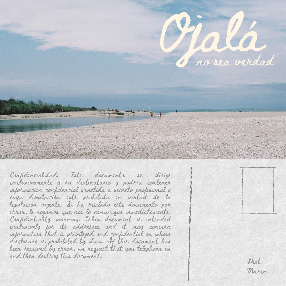 Album cover of Ojalá No Sea Verdad
