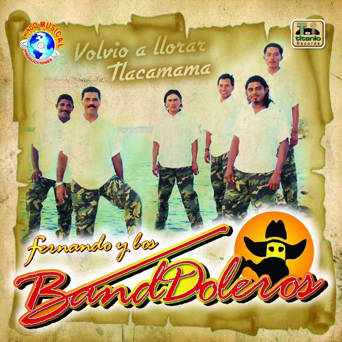 Album cover of Volvio a Llorar Tlacamama
