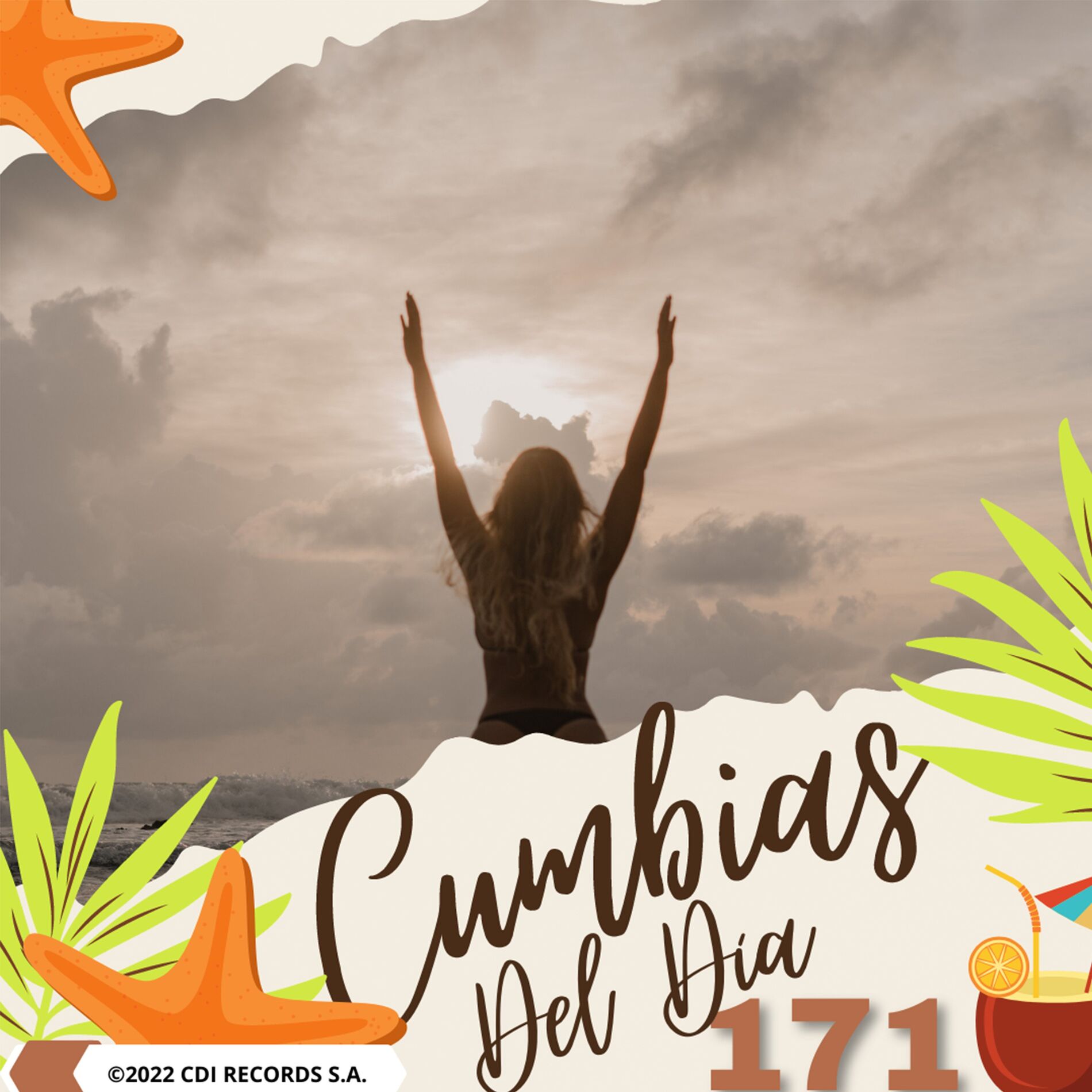 Album cover of Cumbias Del Dia 171