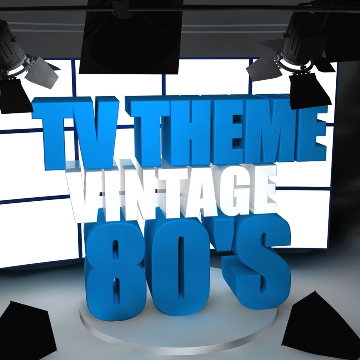 Album cover of TV Theme Vintage 80's