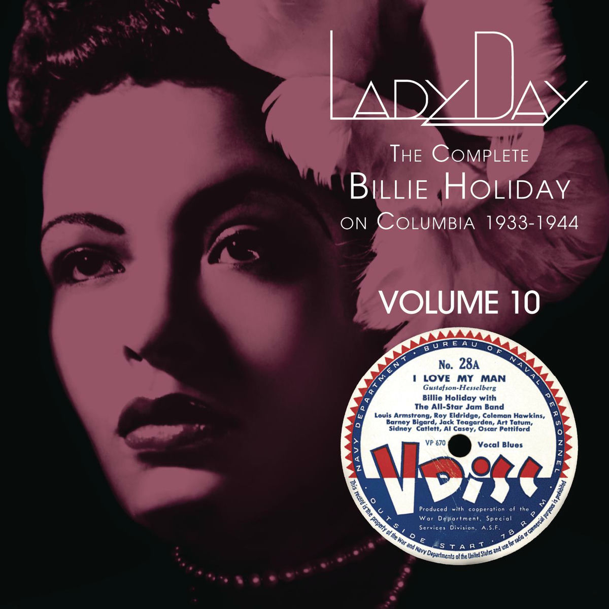 Album cover of Lady Day: The Complete Billie Holiday On Columbia - Vol. 10