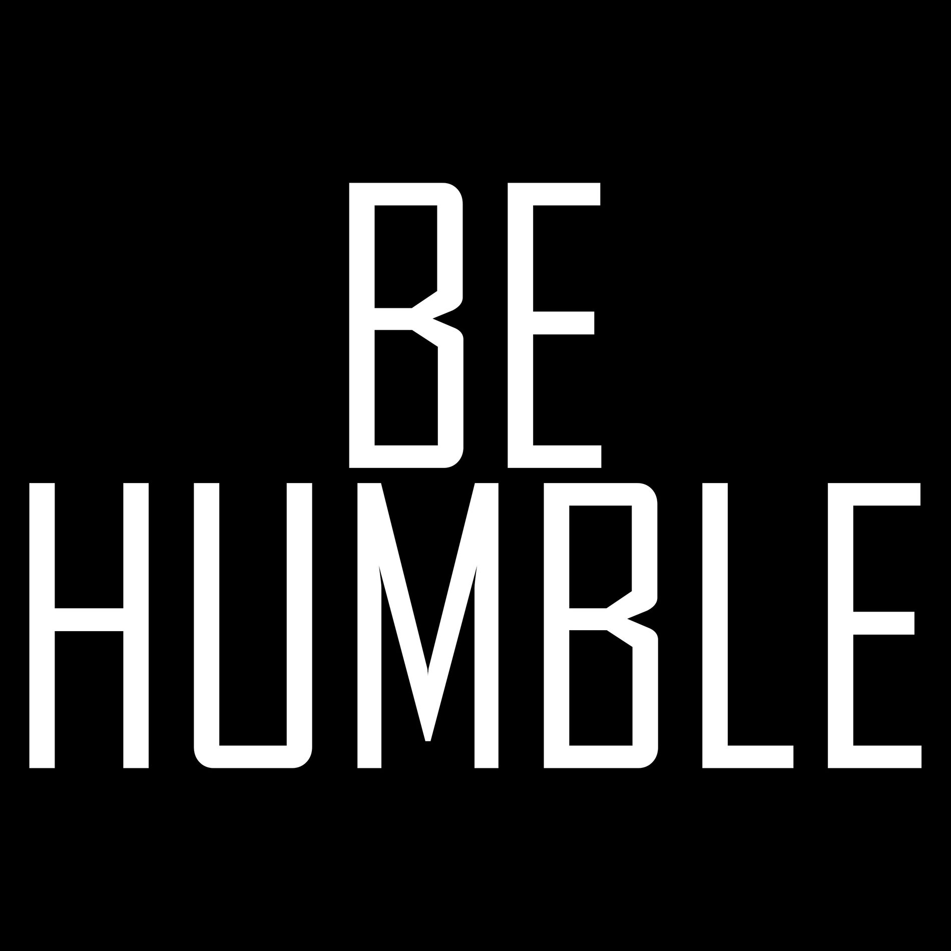 Album cover of Be Humble