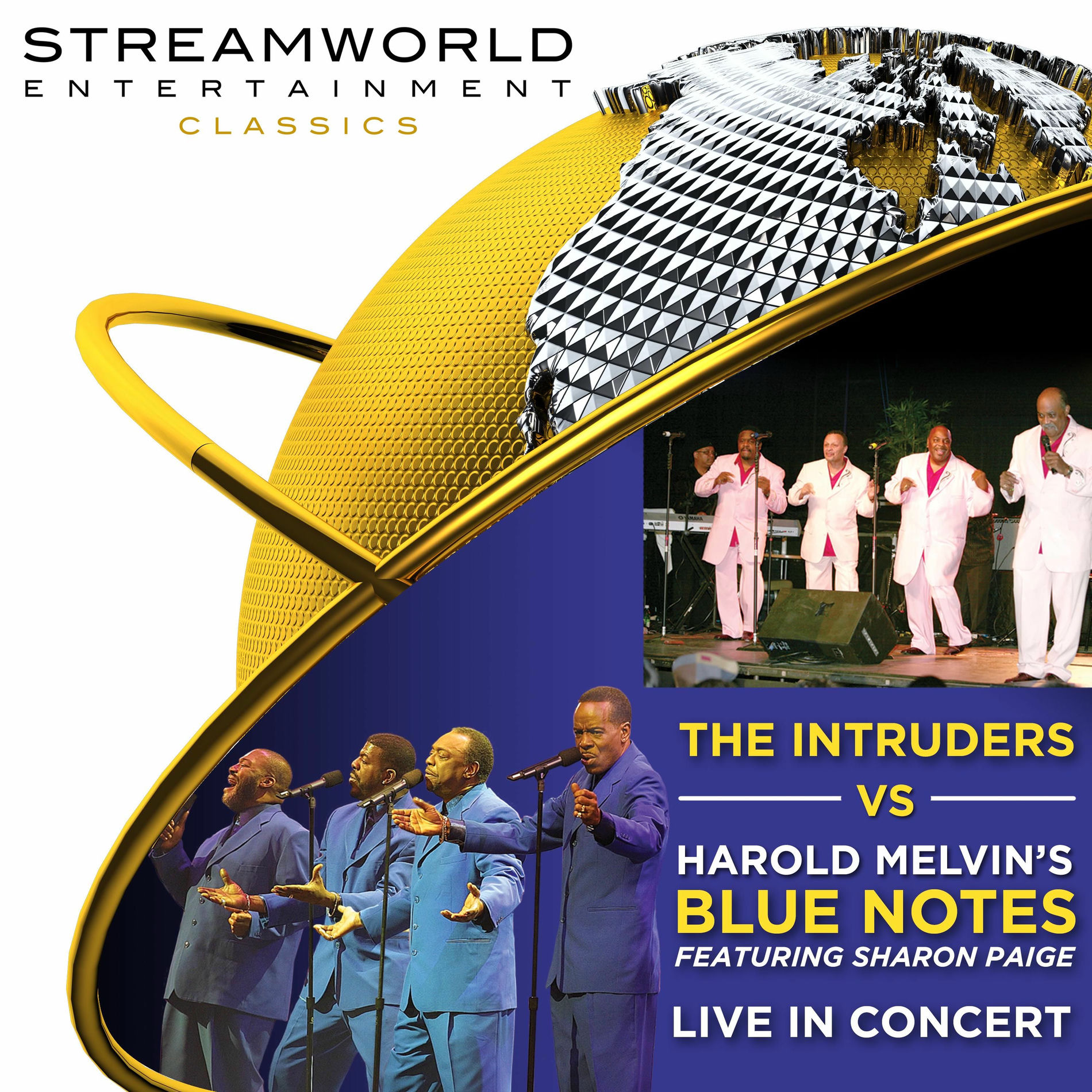 Album cover of The Intruders vs Harold Melvin's Blue Notes (feat. Sharon Paige) (Live In Concert)