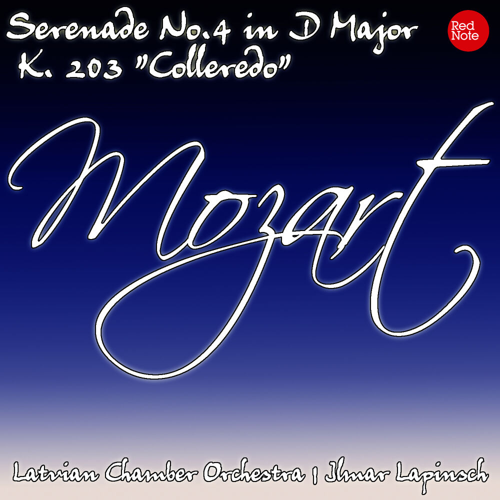 Picture of Mozart: Serenade No.4 in D Major K. 203 "Colleredo"