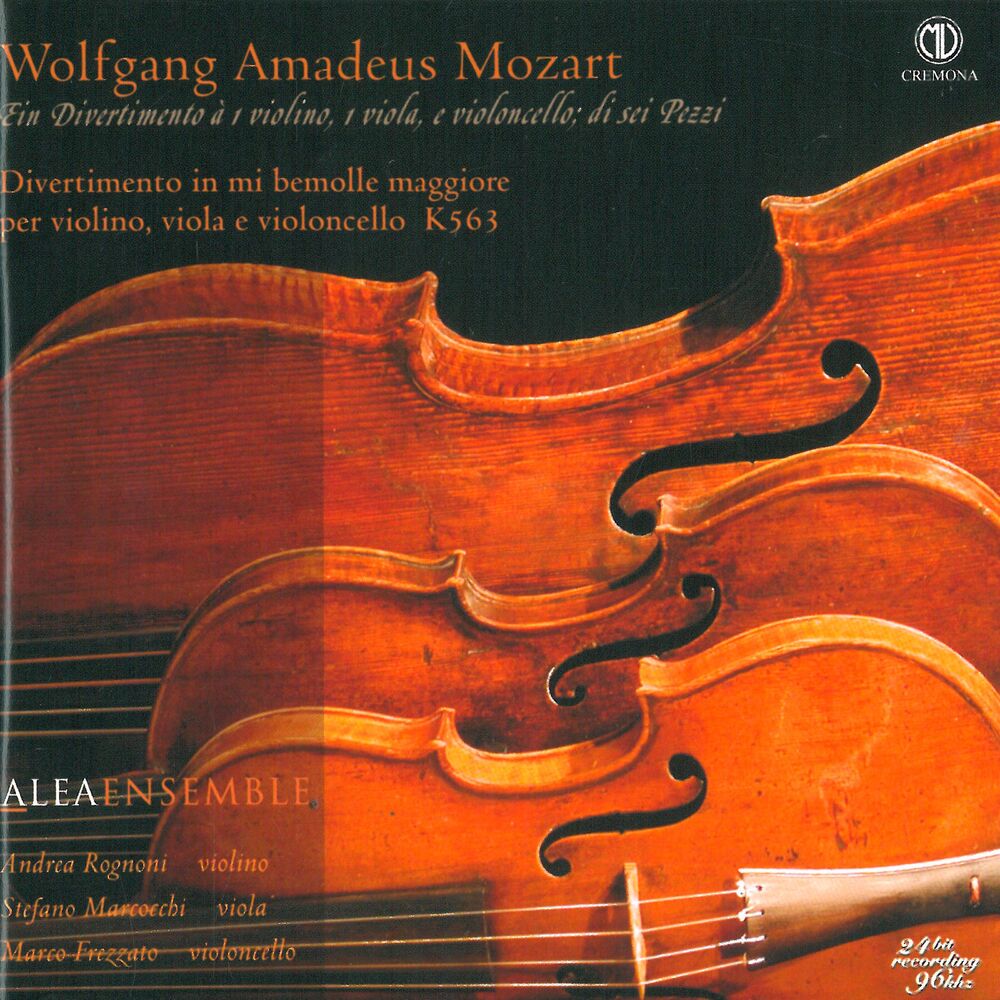Picture of Mozart: Divertimento in E-Flat Major, K. 563