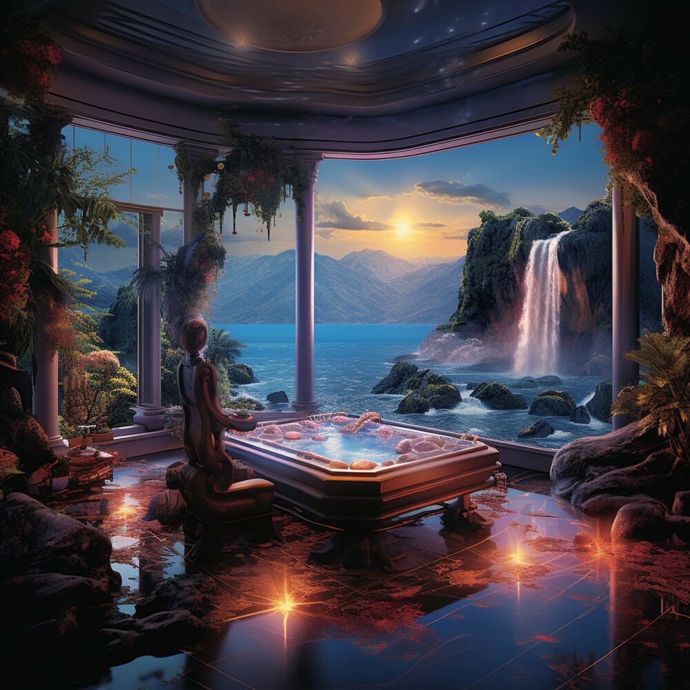 Picture of Soothing Streams: Spa Massage Music by the Waterfall