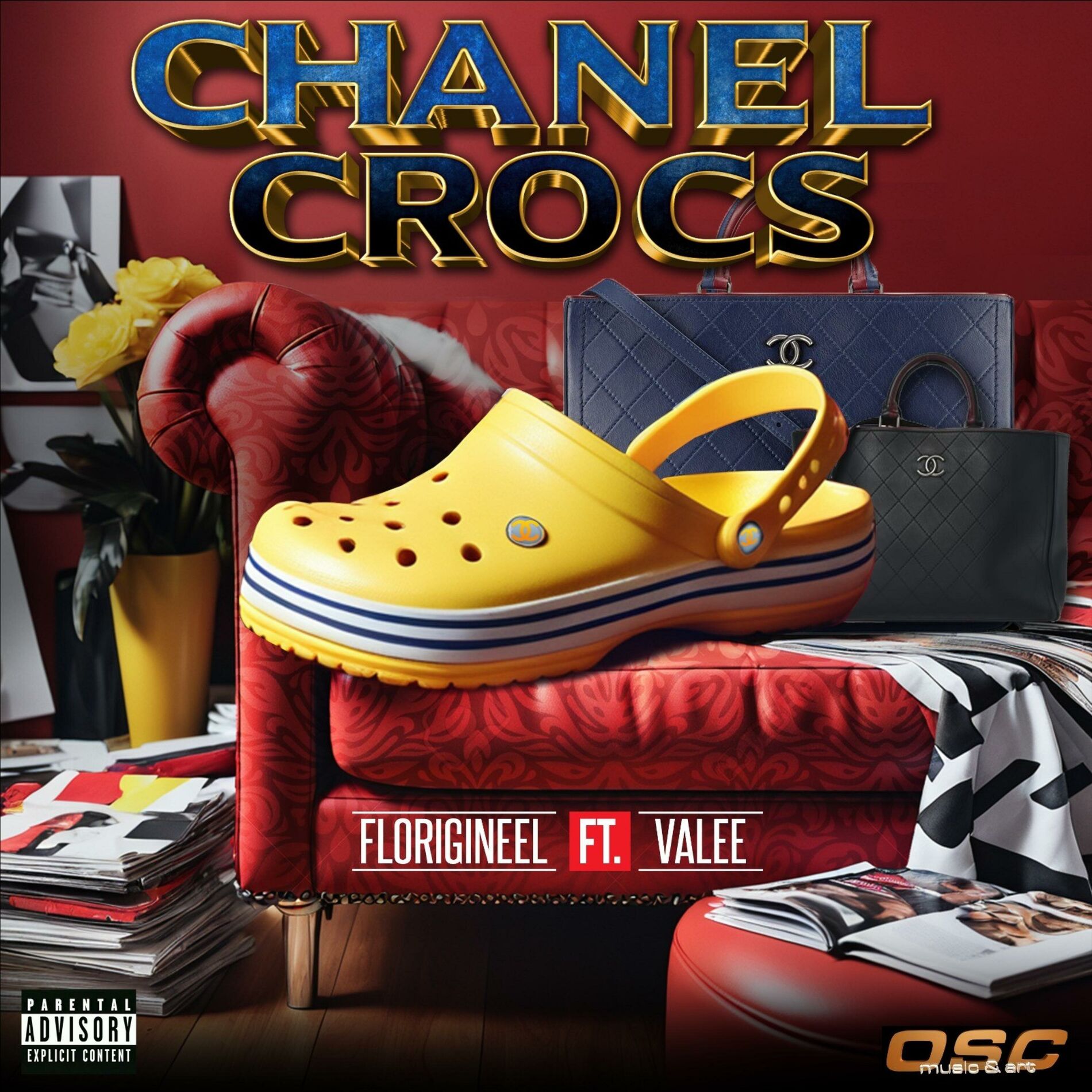 Album cover of Chanel Crocs (feat. Valee)