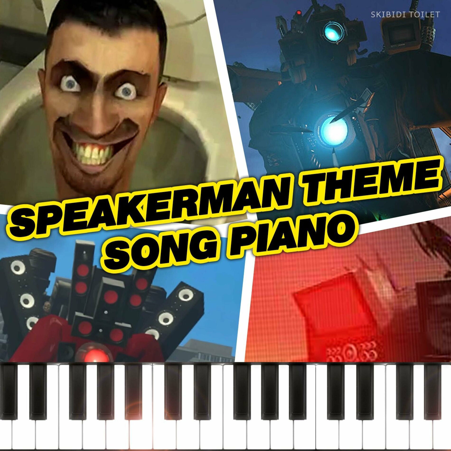 Album cover of Speakerman Theme Song Piano