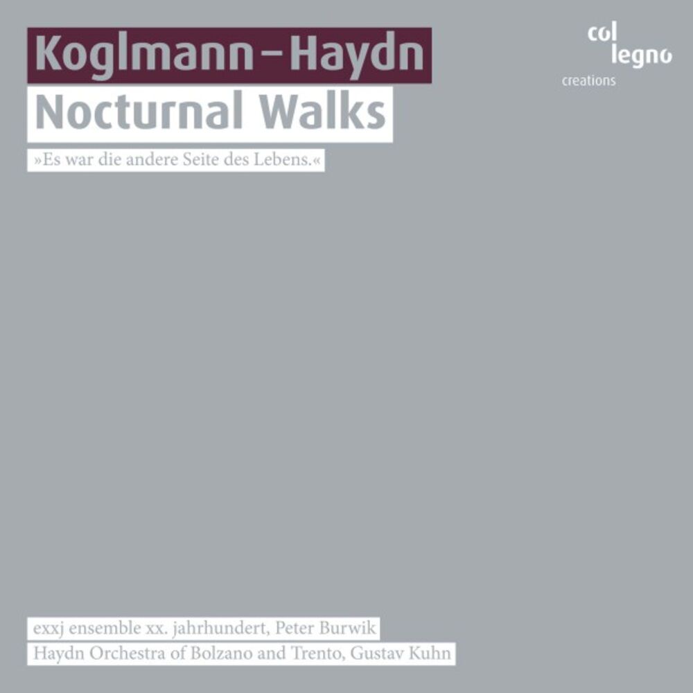 Picture of Koglmann - Haydn: Nocturnal Walks