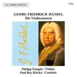 Cover of Handel: Violin Sonatas