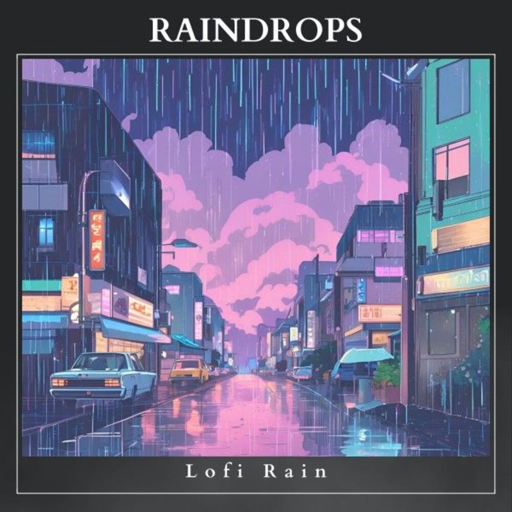 Picture of Raindrops: Background Lofi