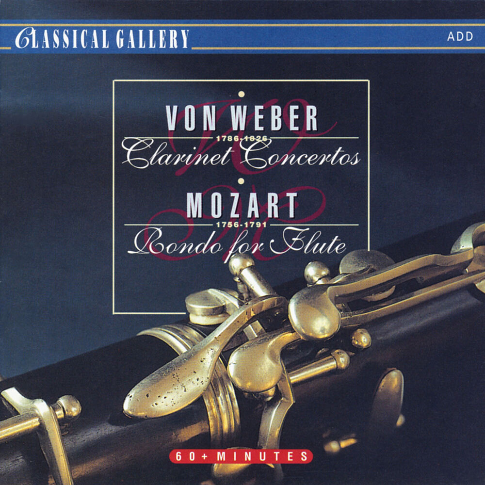Picture of Von Weber: Clarinet Concertos - Mozart: Rondo for Flute