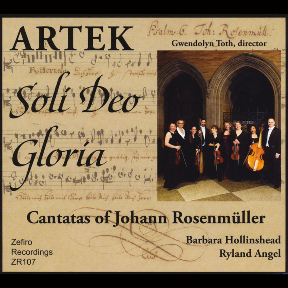 Picture of Soli Deo Gloria: Cantatas of Johann Rosenmüller