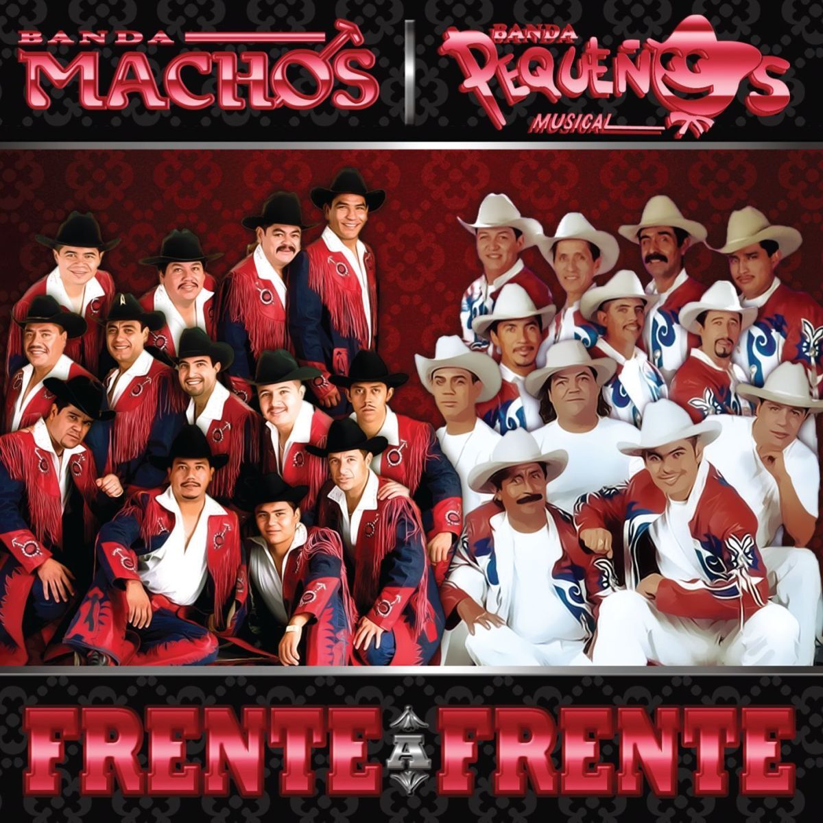 Album picture of Banda Machos & Banda Pequenos Musical / Frente a Frente