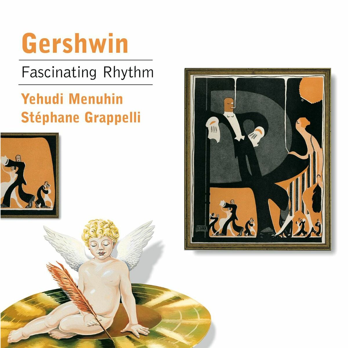 Album cover of Menuhin and Grappelli play ... Gershwin