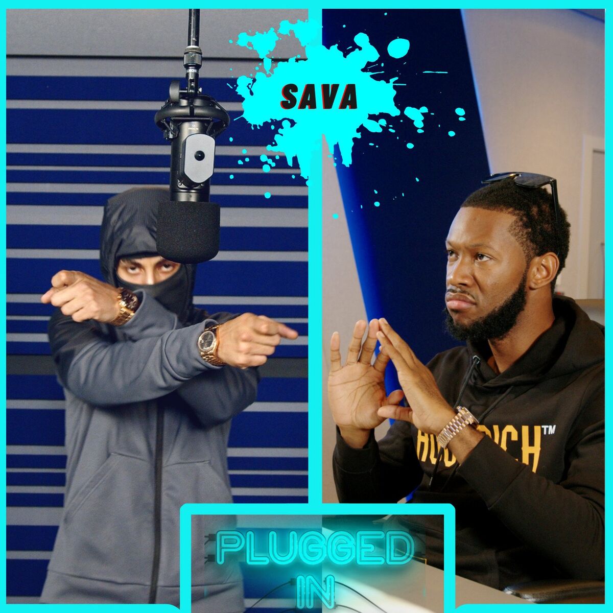 Album cover of Sava x Fumez The Engineer - Plugged In