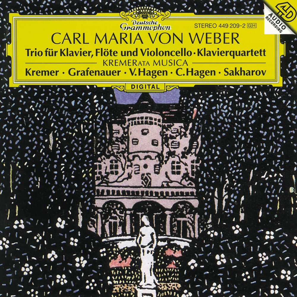 Picture of Weber: Piano Trio Op. 63; Piano Quartet Op. 8