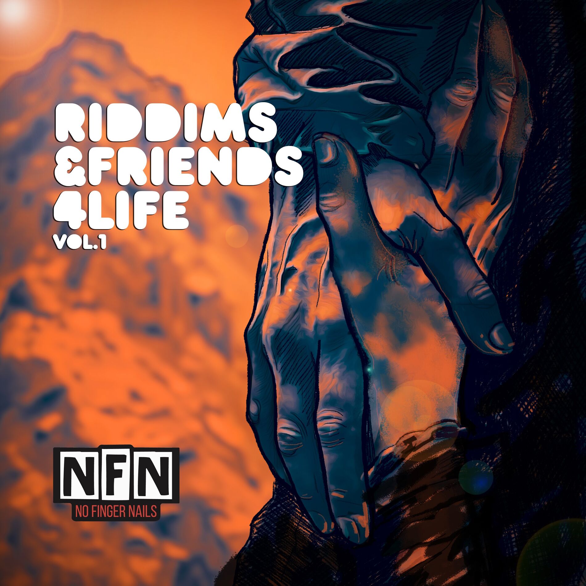 Album cover of Riddim & Friends 4 Life, Vol. 1