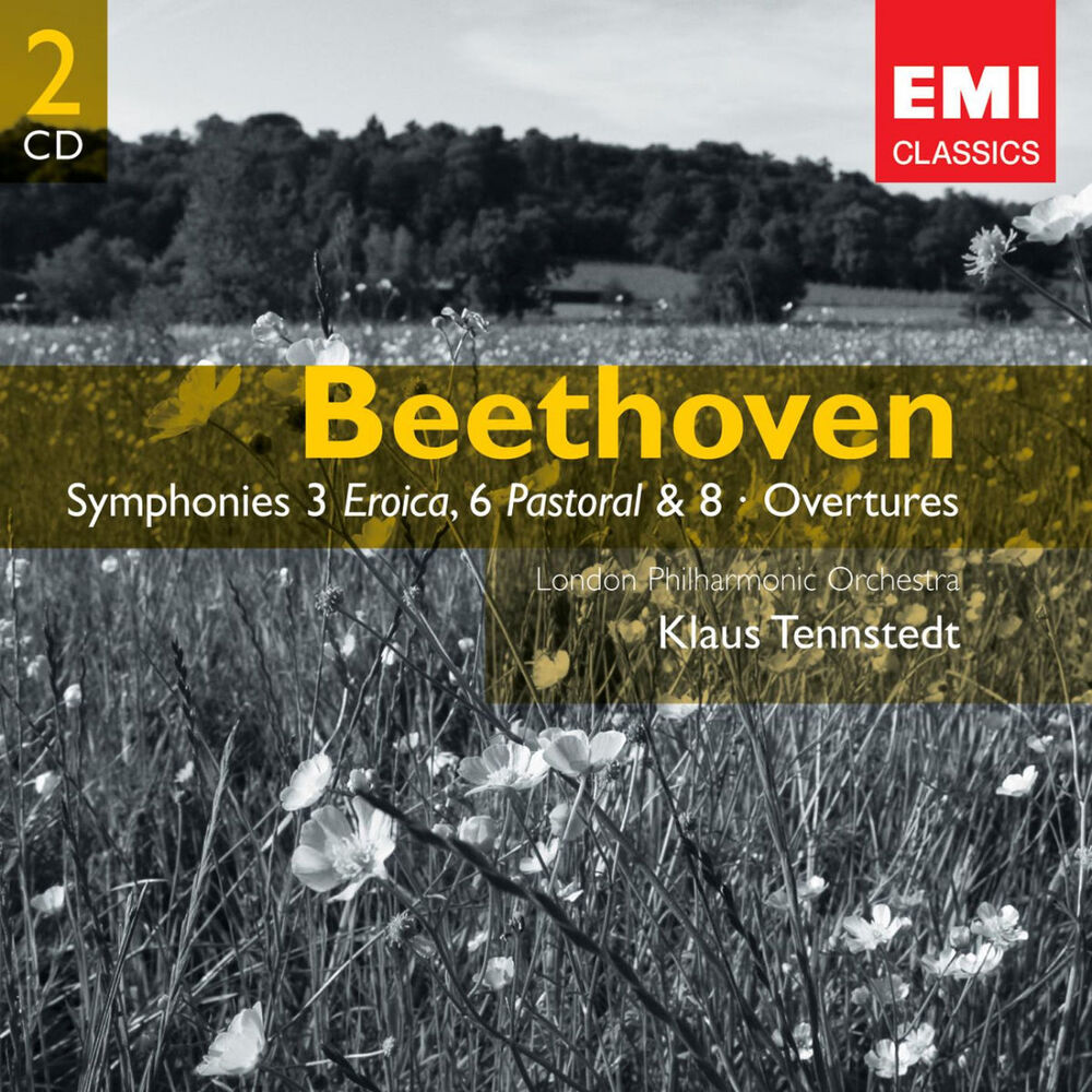 Picture of Beethoven: Symphonies No. 8, No. 3 "Eroica", No. 6 "Pastoral" & Overtures