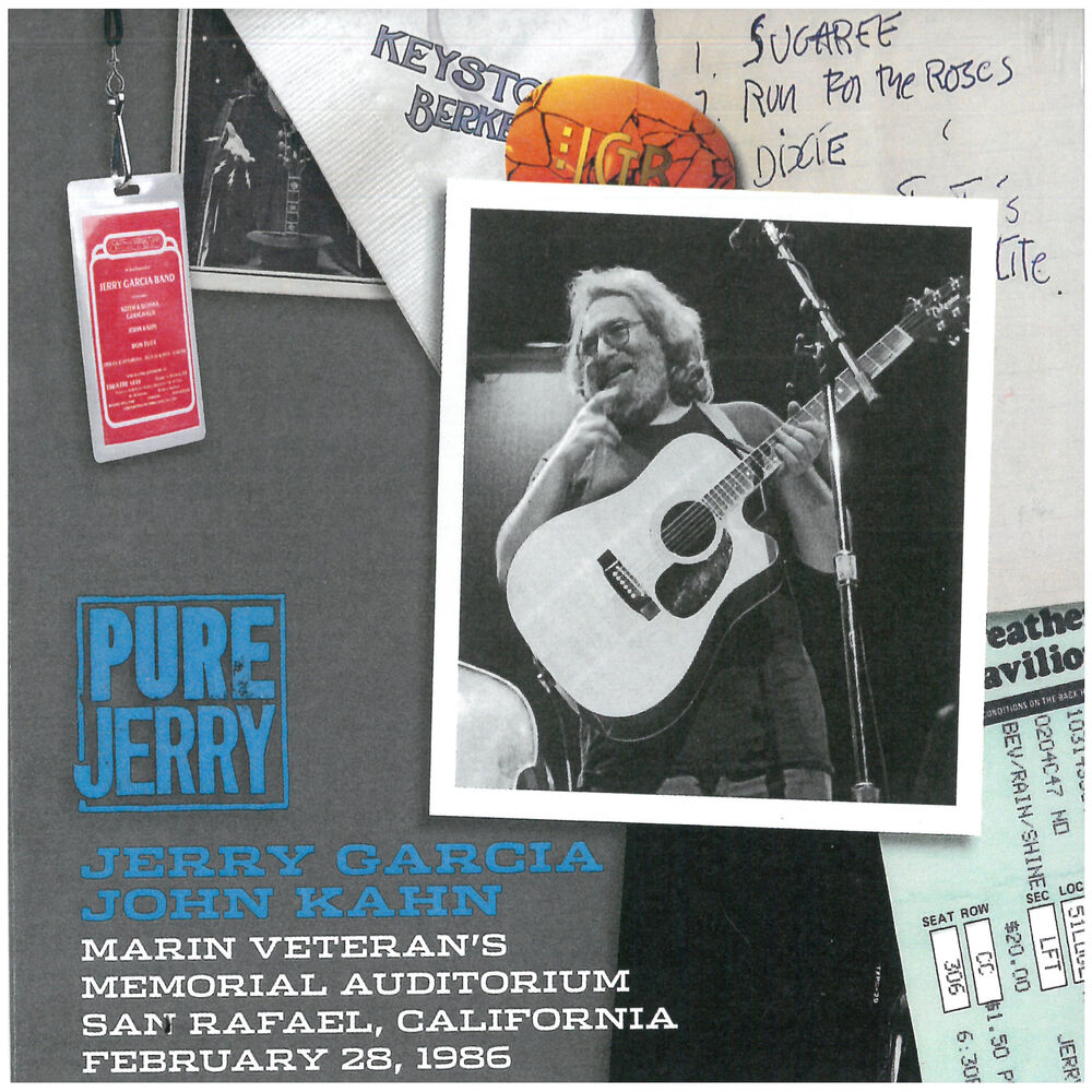 Picture of Pure Jerry: Marin Veteran's Memorial Auditorium, San Rafael, California, February 28, 1986