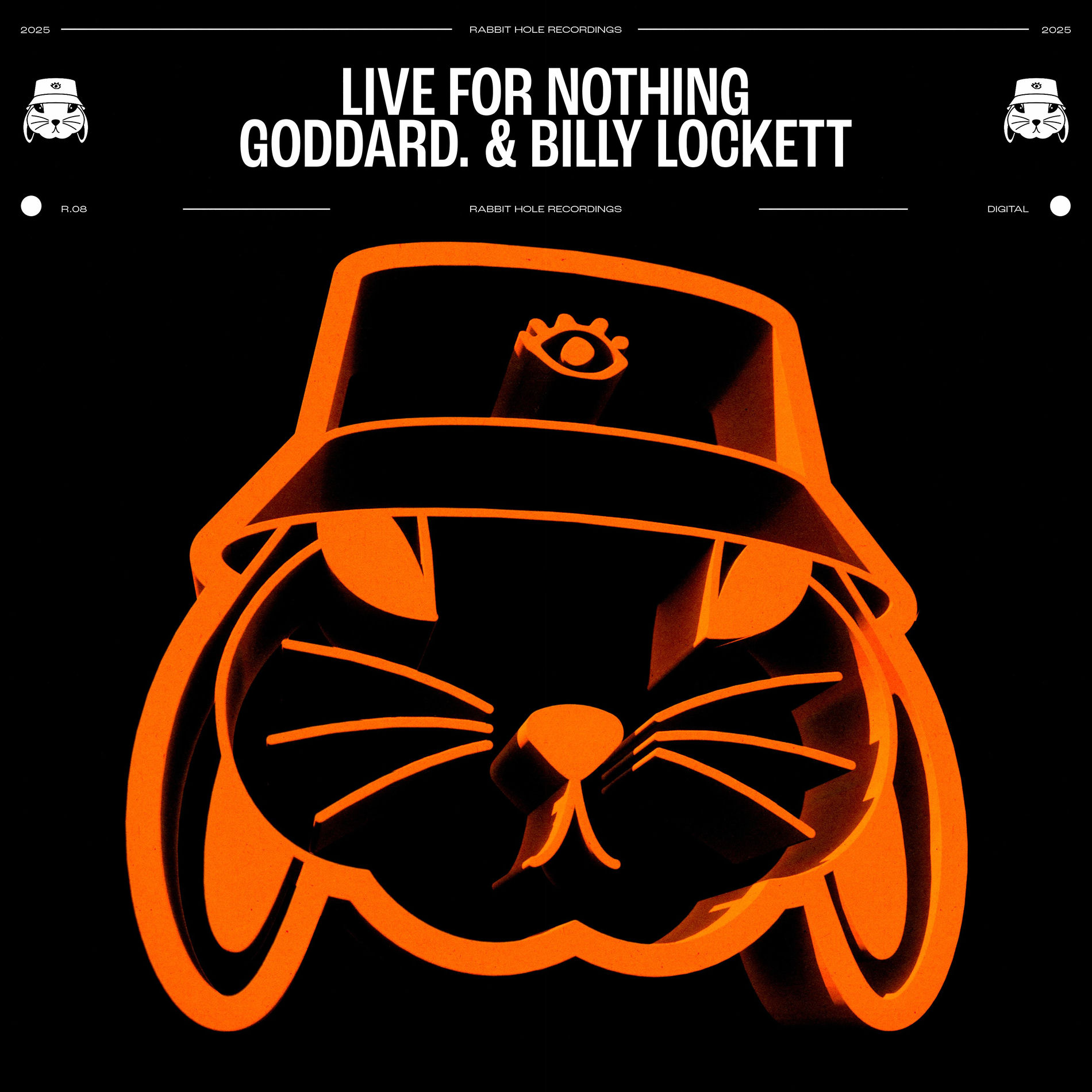 Album cover of live for nothing.