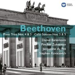 Cover of Beethoven: Piano Trios Nos. 4 & 5 and Cello Sonatas Nos. 3 & 5
