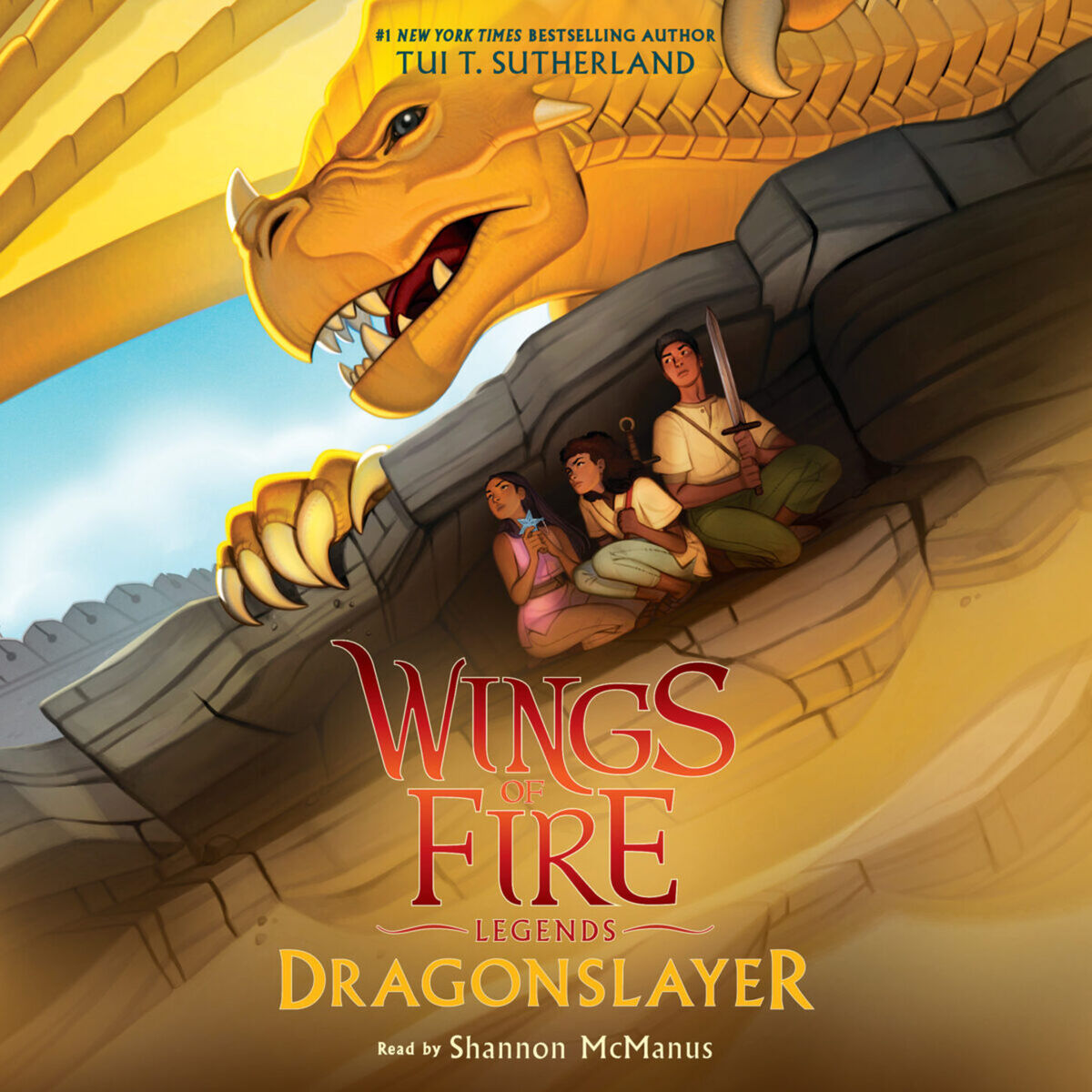 Album cover of Dragonslayer - Wings of Fire - Legends, Book 2 (Unabridged)