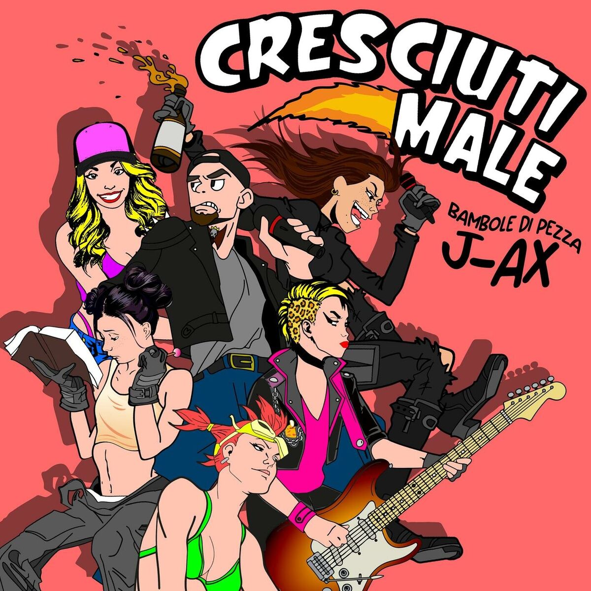 Album cover of Cresciuti male (feat. J-AX)
