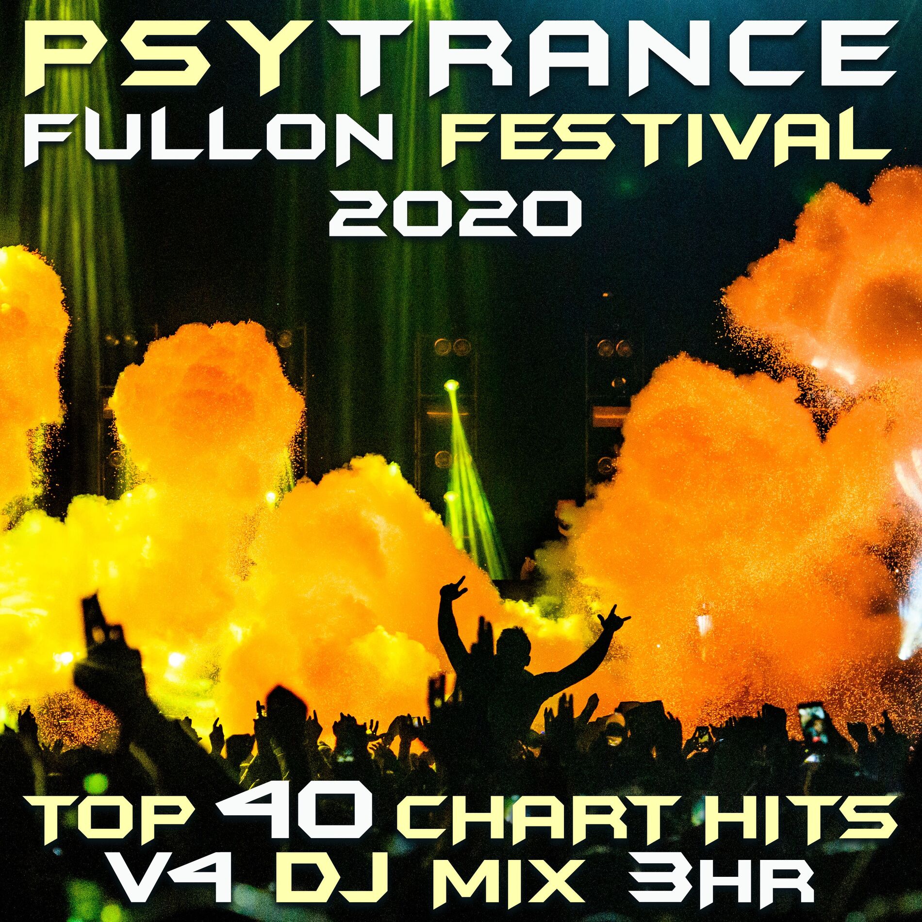 Album cover of Psy Trance Fullon Festival 2020 Top 40 Chart Hits, Vol. 4 DJ Mix 3Hr