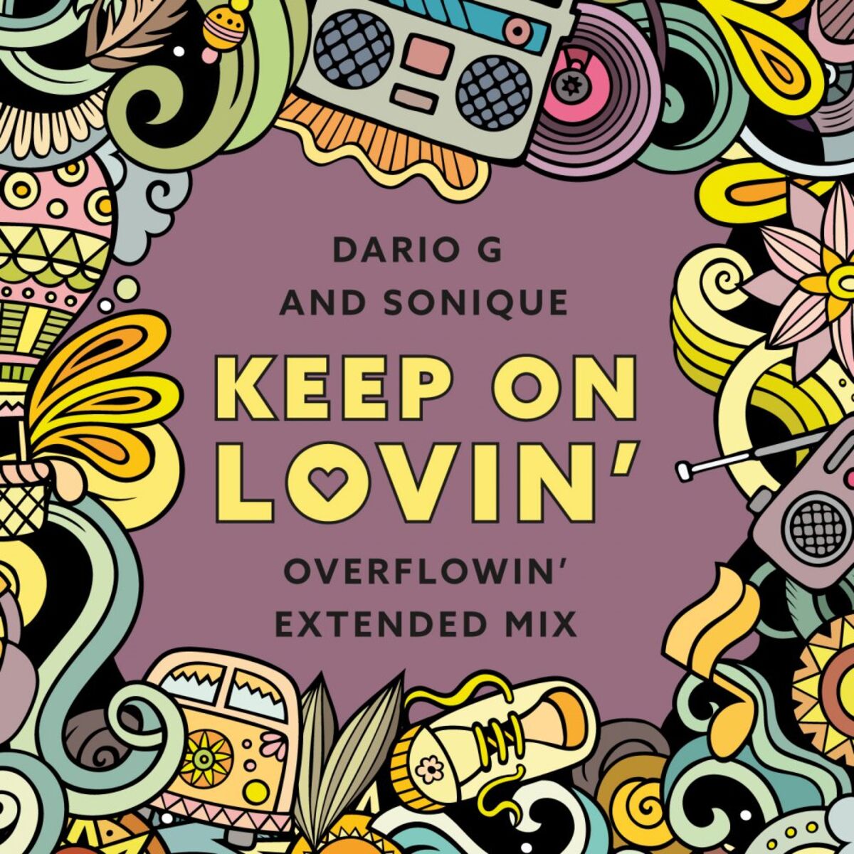 Album cover of Keep On Lovin (Overflowin' Extended Mix)