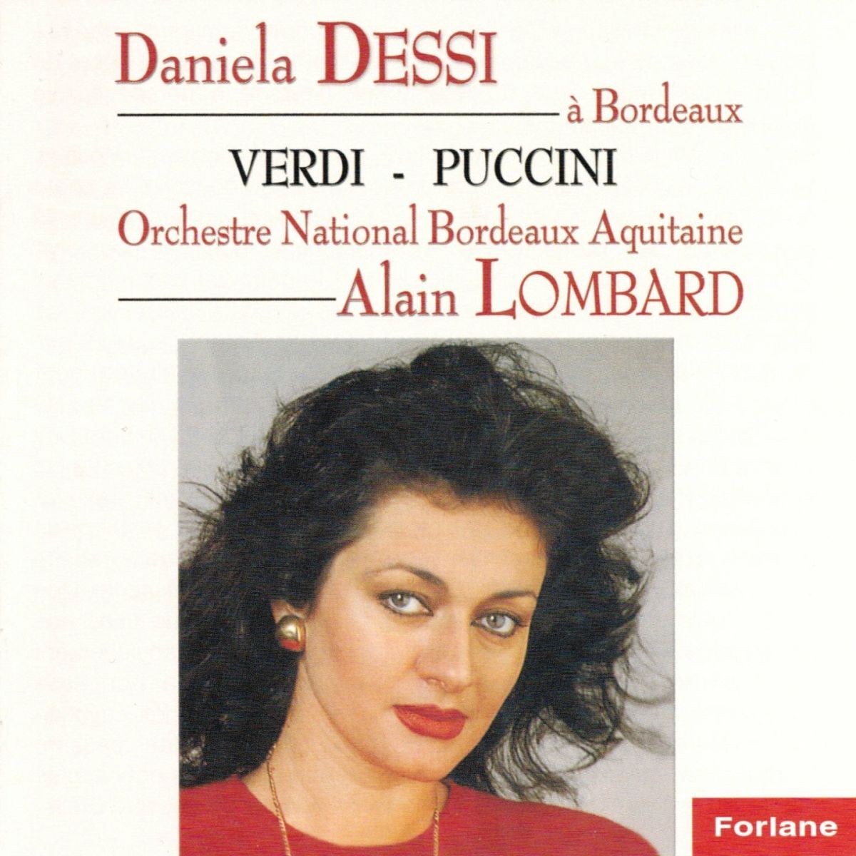 Album cover of Daniela Dessi : Giuseppe Verdi - Giacomo Puccini