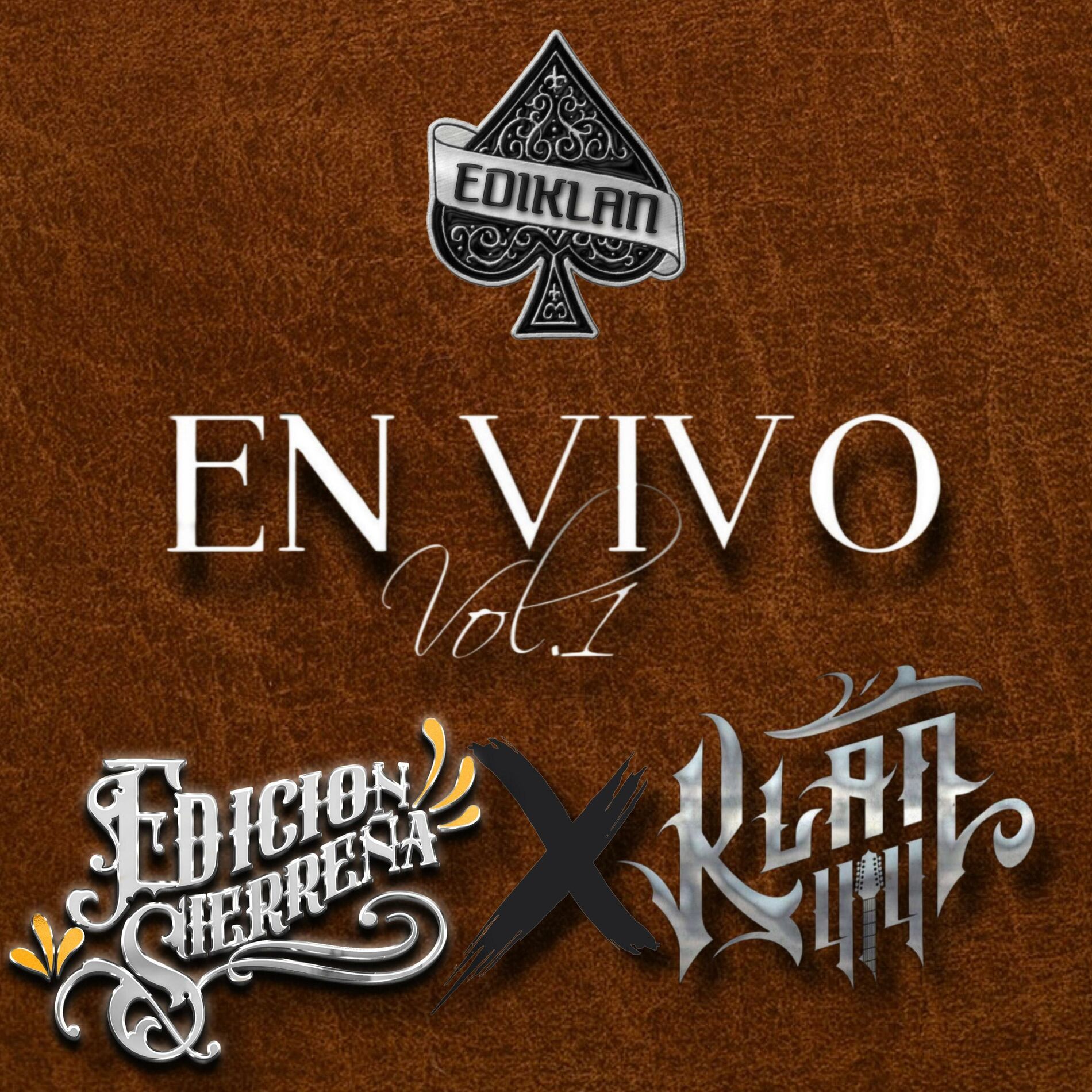 Album cover of Ediklan en Vivo, Vol. 1